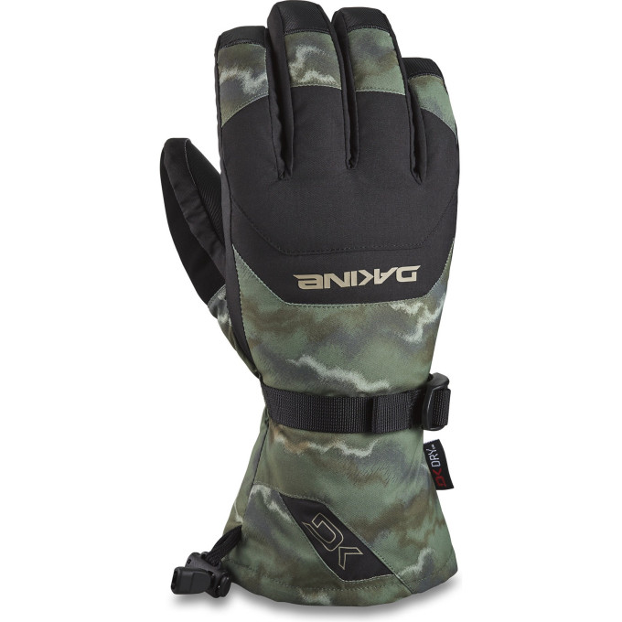 Перчатки DAKINE SCOUT SHORT GLOVE OLIVE ASHCROFT CAMO/BLACK Размер M 10003172 (0610934366174)